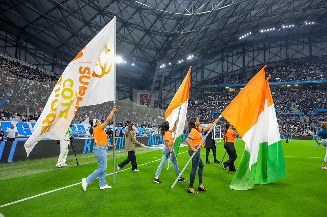 La Côte d'Ivoire brille au Vélodrome : Un partenariat touristique gagnant avec l'Olympique de Marseille
